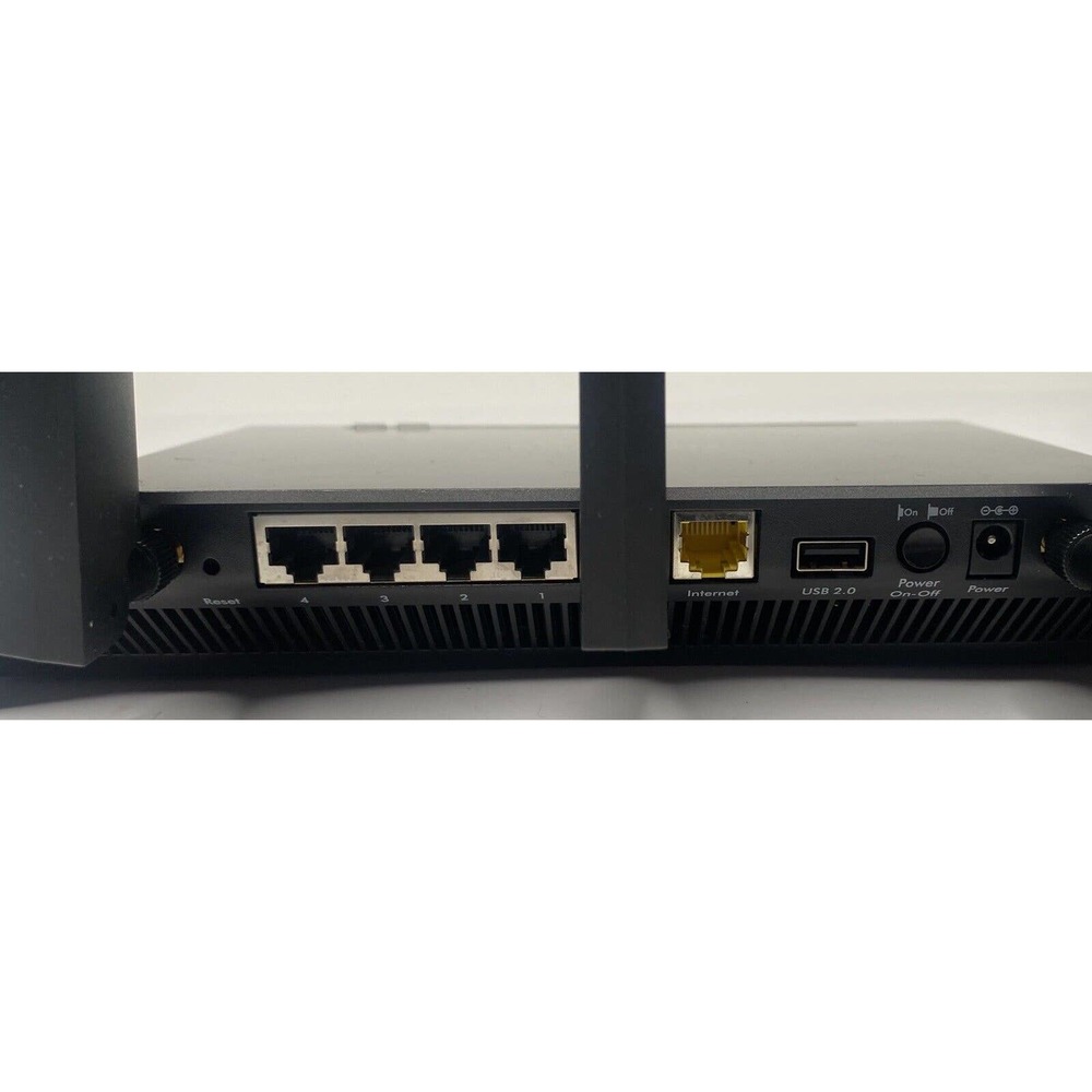 Netgear R7000 Nighthawk Ac1900 Smart WiFi Router No Power Cord - Picture 4 of 6